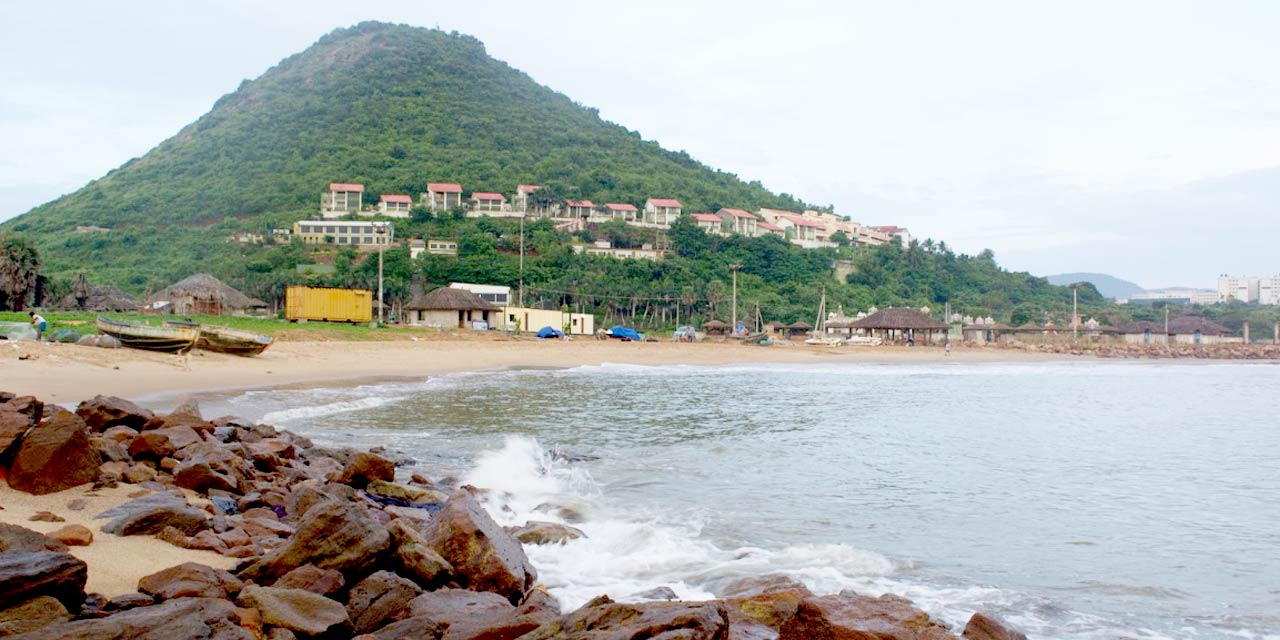 Most viewed points on Vizag Beach