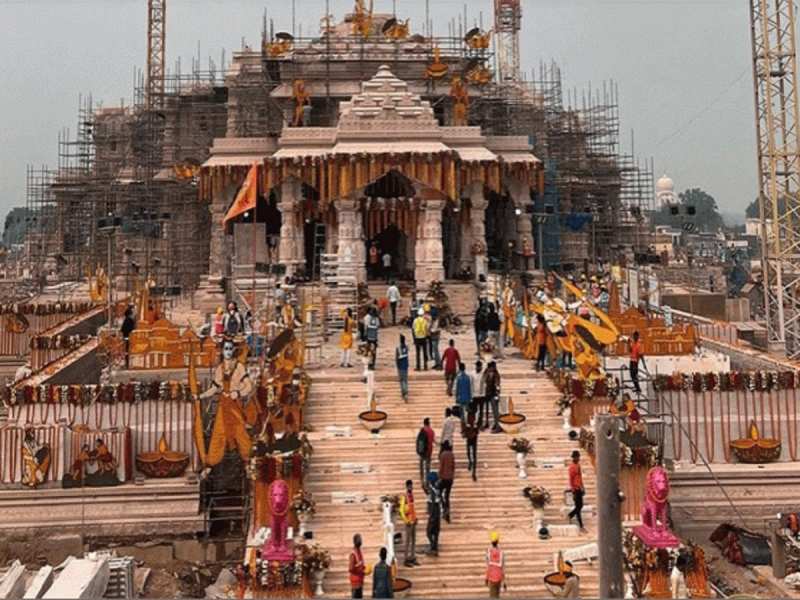 अयोध्या राम मंदिर को लेकर जोरों शोरों से चल रही तैयारी जानिए 22 जनवरी की कहानी
